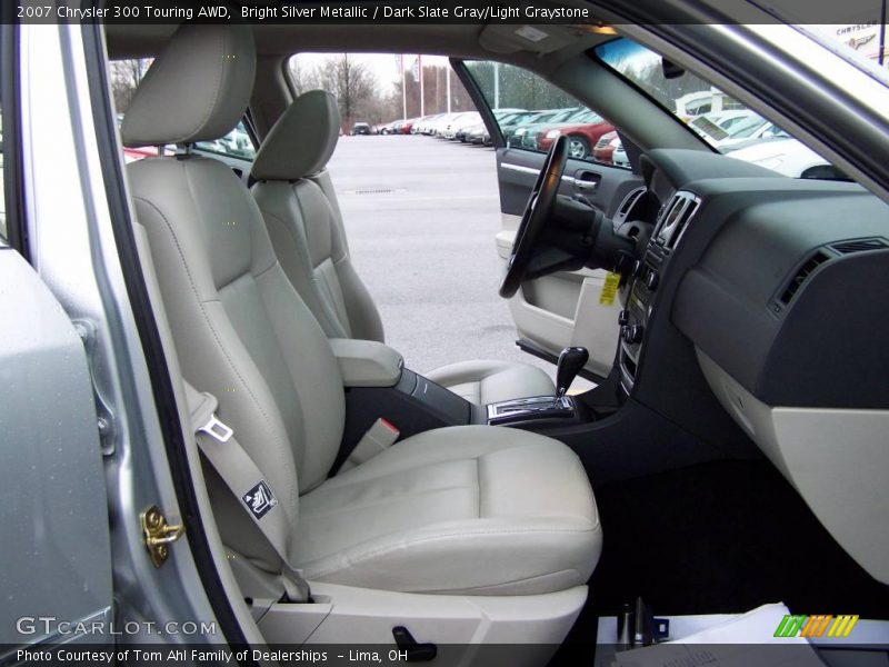 Bright Silver Metallic / Dark Slate Gray/Light Graystone 2007 Chrysler 300 Touring AWD