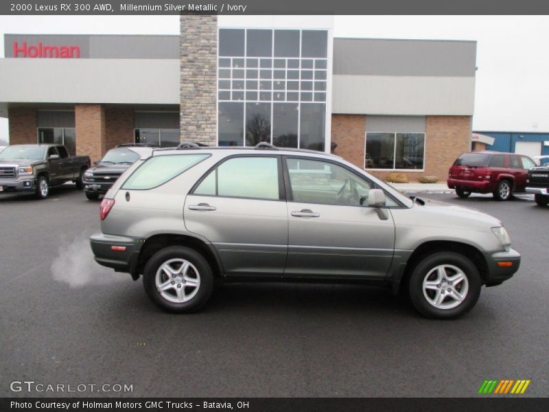 Millennium Silver Metallic / Ivory 2000 Lexus RX 300 AWD