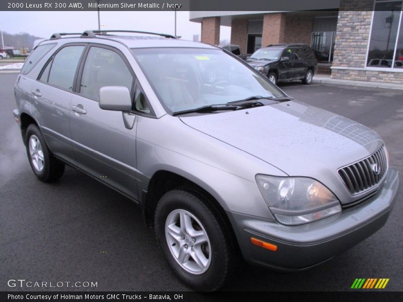 Millennium Silver Metallic / Ivory 2000 Lexus RX 300 AWD