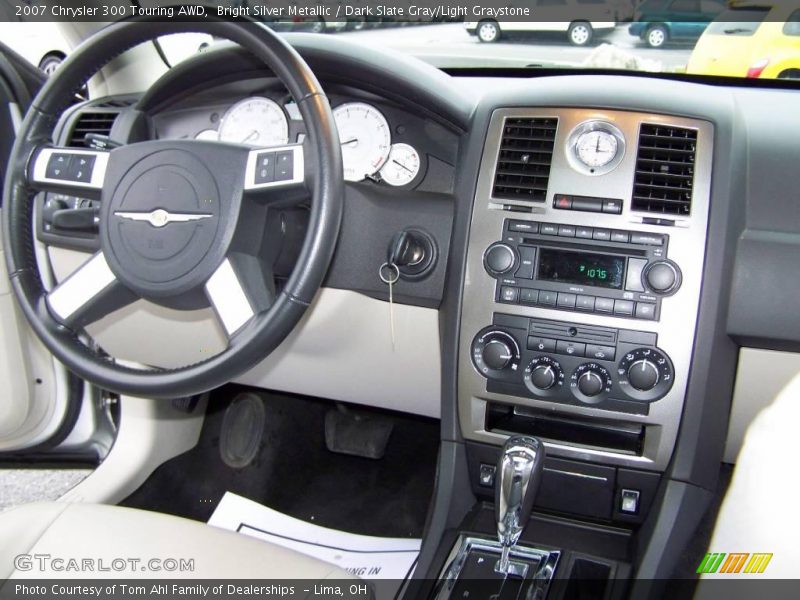 Bright Silver Metallic / Dark Slate Gray/Light Graystone 2007 Chrysler 300 Touring AWD
