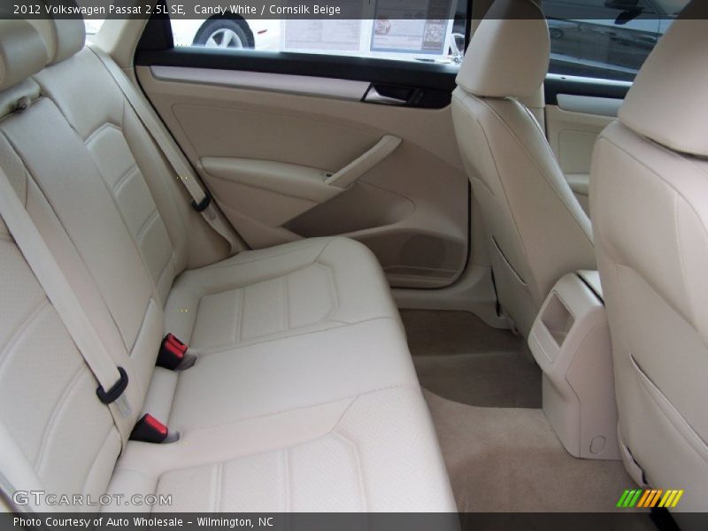 Candy White / Cornsilk Beige 2012 Volkswagen Passat 2.5L SE