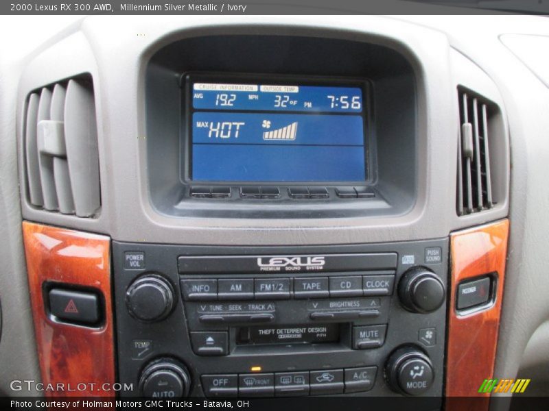 Millennium Silver Metallic / Ivory 2000 Lexus RX 300 AWD