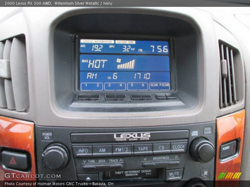 Millennium Silver Metallic / Ivory 2000 Lexus RX 300 AWD