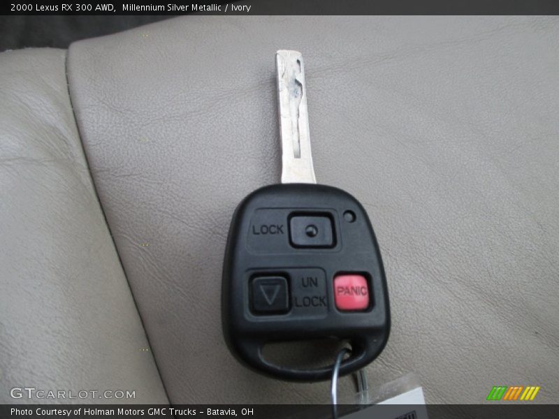 Millennium Silver Metallic / Ivory 2000 Lexus RX 300 AWD