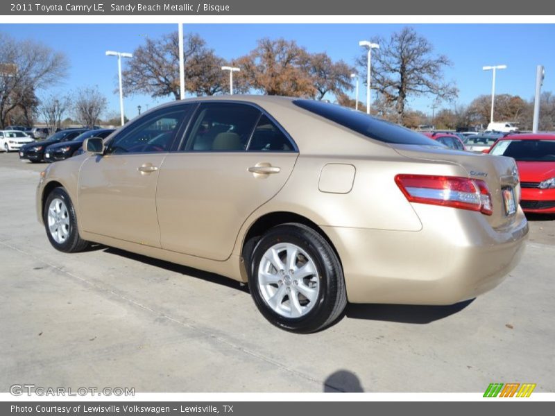 Sandy Beach Metallic / Bisque 2011 Toyota Camry LE
