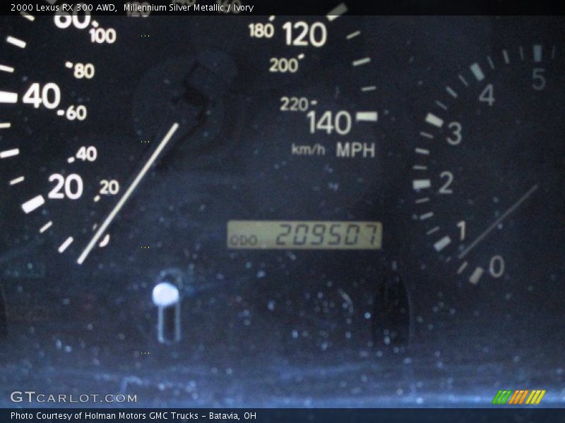 Millennium Silver Metallic / Ivory 2000 Lexus RX 300 AWD
