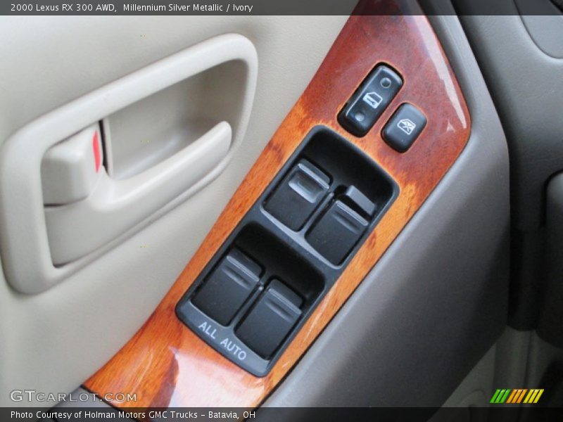 Millennium Silver Metallic / Ivory 2000 Lexus RX 300 AWD