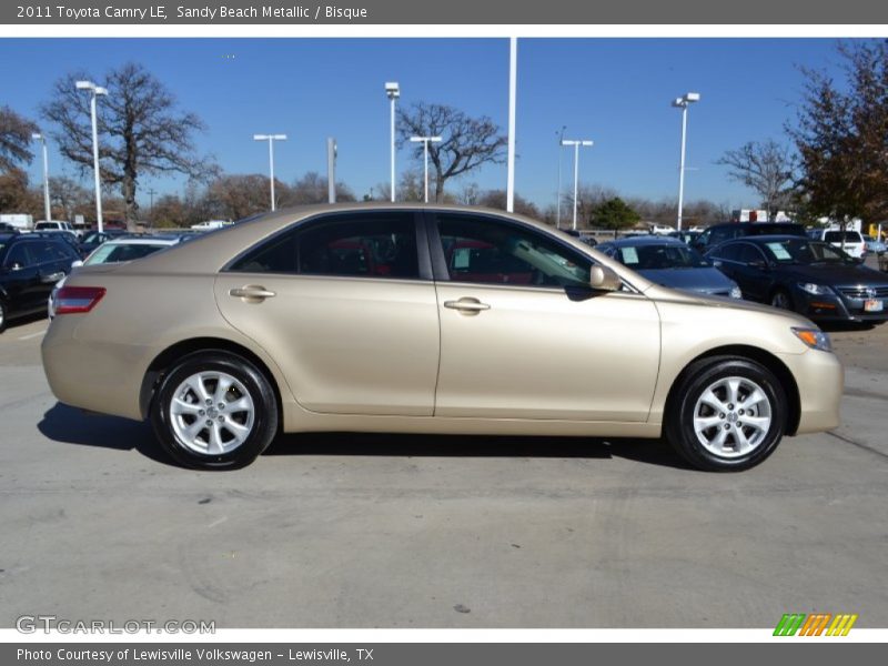 Sandy Beach Metallic / Bisque 2011 Toyota Camry LE