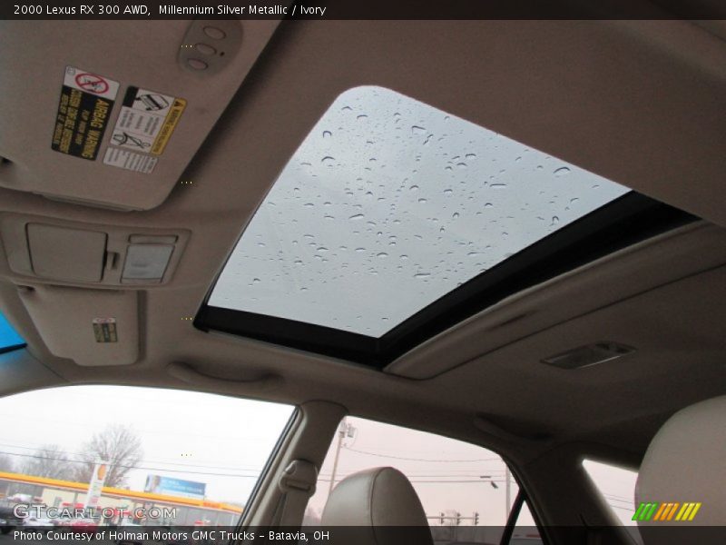 Millennium Silver Metallic / Ivory 2000 Lexus RX 300 AWD