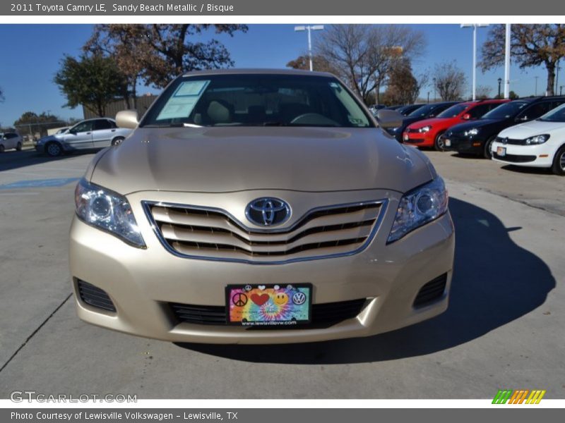 Sandy Beach Metallic / Bisque 2011 Toyota Camry LE