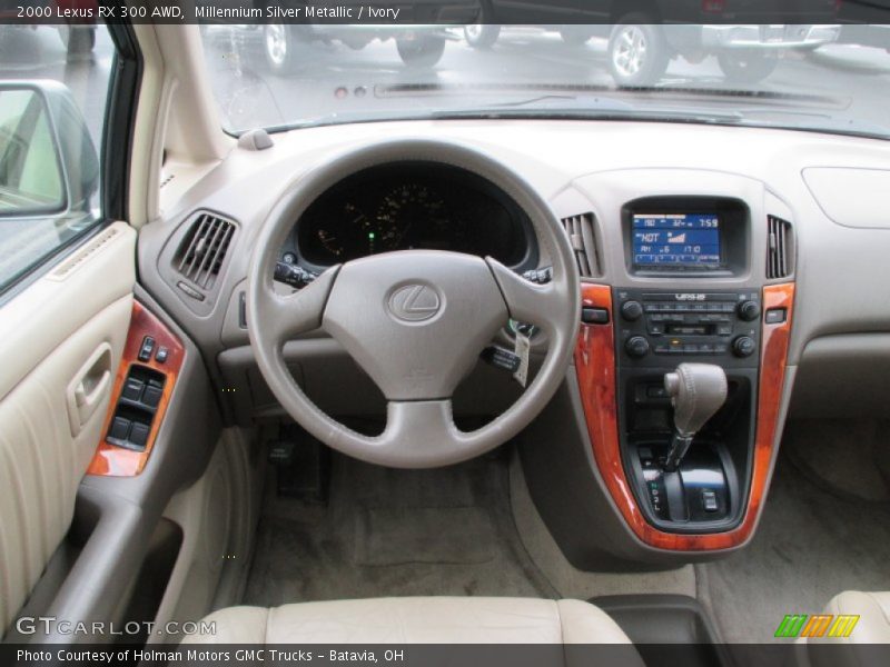 Millennium Silver Metallic / Ivory 2000 Lexus RX 300 AWD