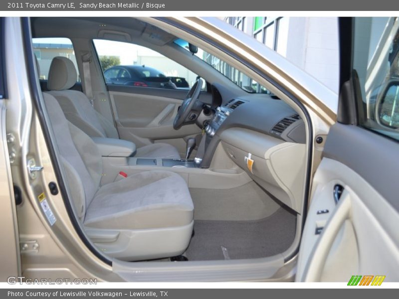 Sandy Beach Metallic / Bisque 2011 Toyota Camry LE