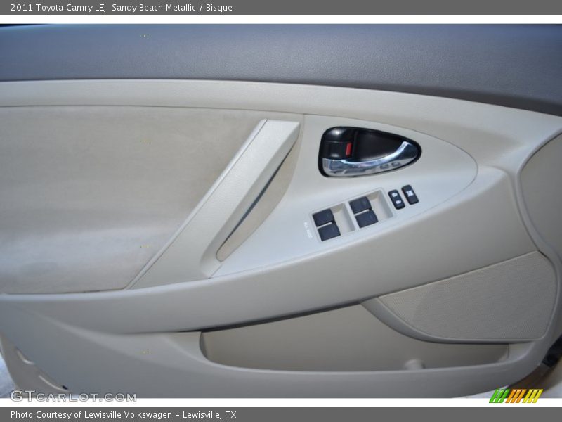 Sandy Beach Metallic / Bisque 2011 Toyota Camry LE