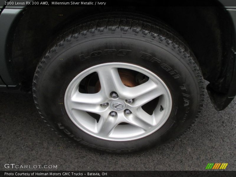 Millennium Silver Metallic / Ivory 2000 Lexus RX 300 AWD