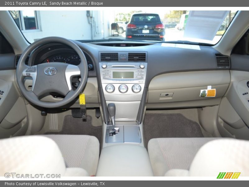 Sandy Beach Metallic / Bisque 2011 Toyota Camry LE