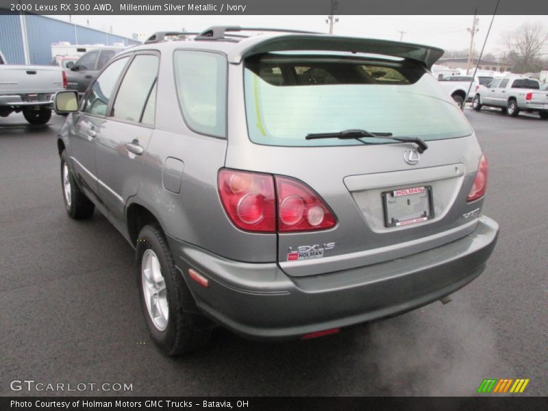 Millennium Silver Metallic / Ivory 2000 Lexus RX 300 AWD