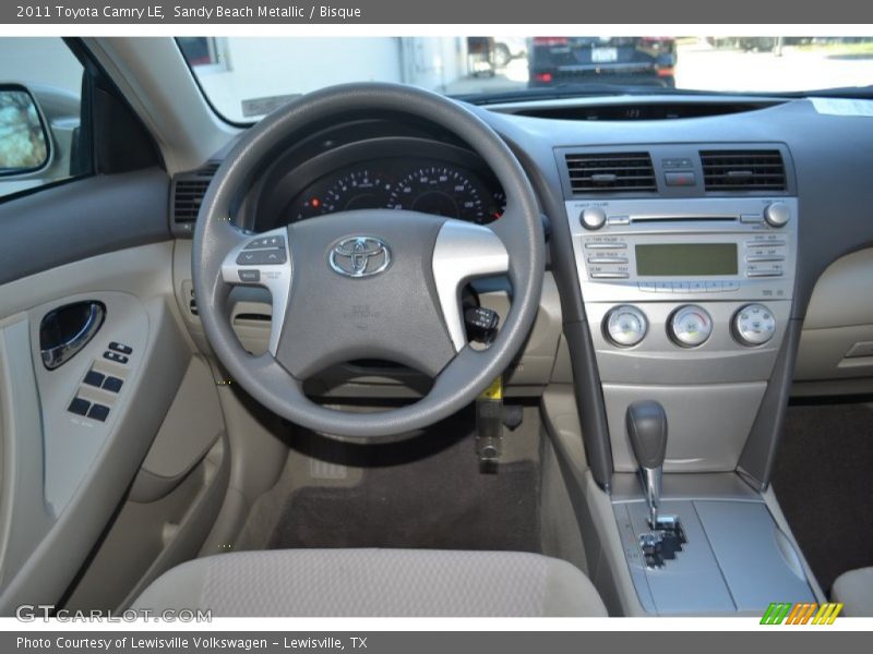 Sandy Beach Metallic / Bisque 2011 Toyota Camry LE