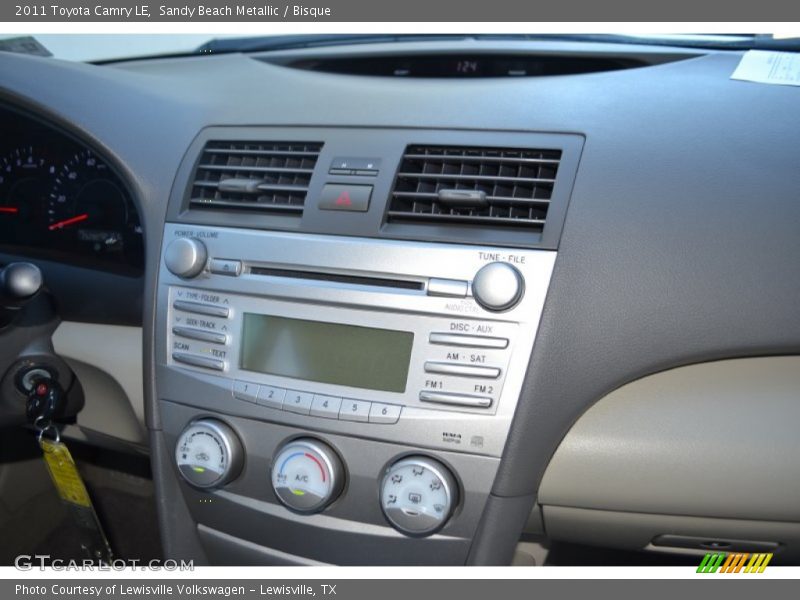 Sandy Beach Metallic / Bisque 2011 Toyota Camry LE