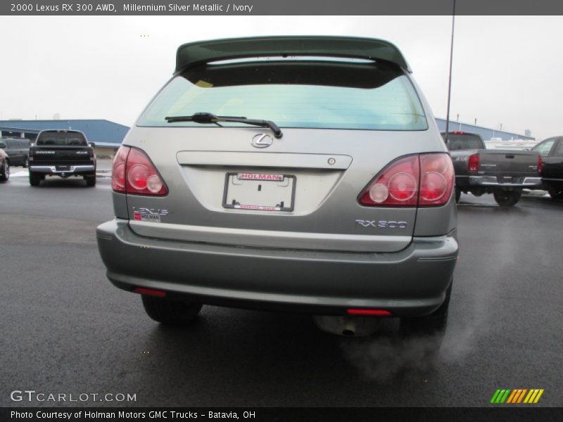 Millennium Silver Metallic / Ivory 2000 Lexus RX 300 AWD