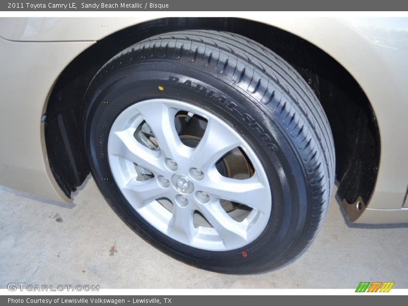 Sandy Beach Metallic / Bisque 2011 Toyota Camry LE
