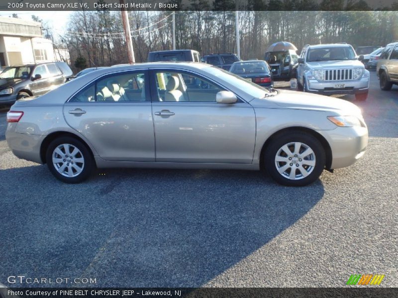 Desert Sand Metallic / Bisque 2009 Toyota Camry XLE V6