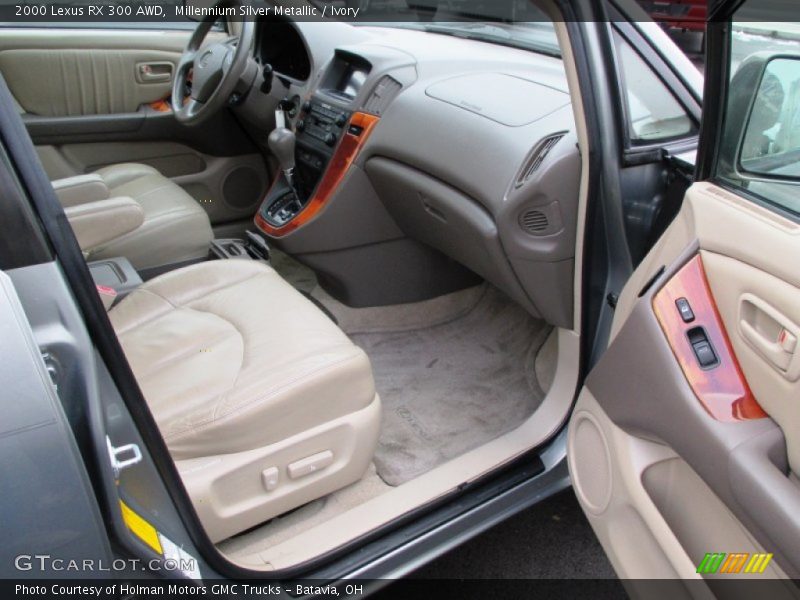 Millennium Silver Metallic / Ivory 2000 Lexus RX 300 AWD
