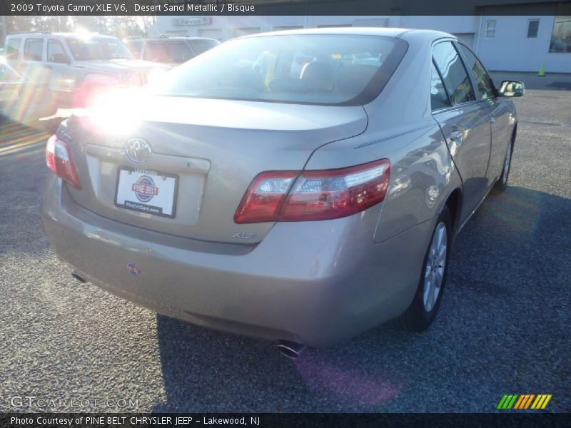 Desert Sand Metallic / Bisque 2009 Toyota Camry XLE V6