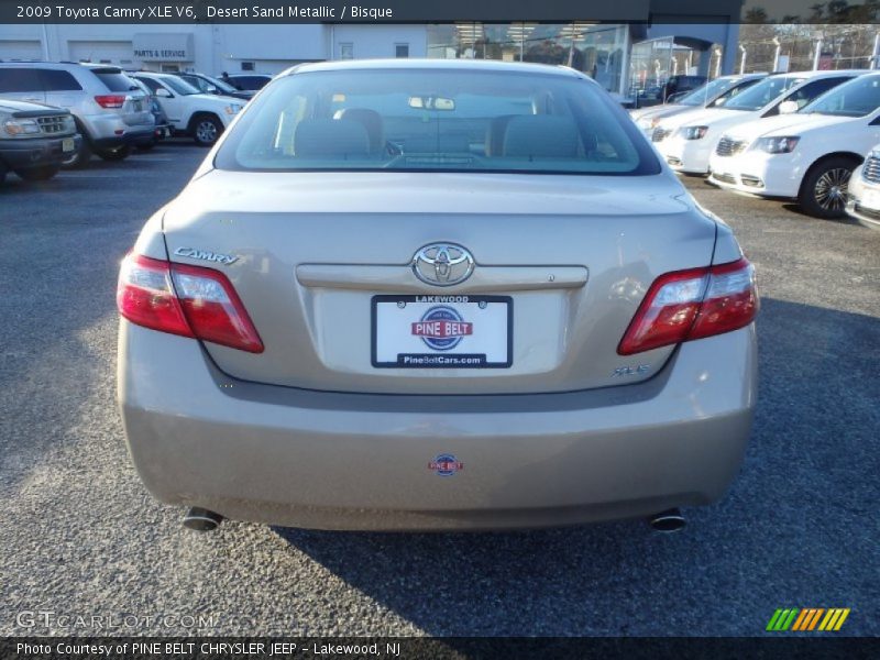 Desert Sand Metallic / Bisque 2009 Toyota Camry XLE V6