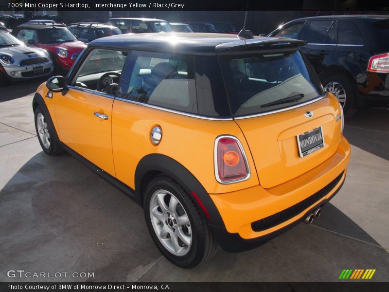 Interchange Yellow / Black/Grey 2009 Mini Cooper S Hardtop