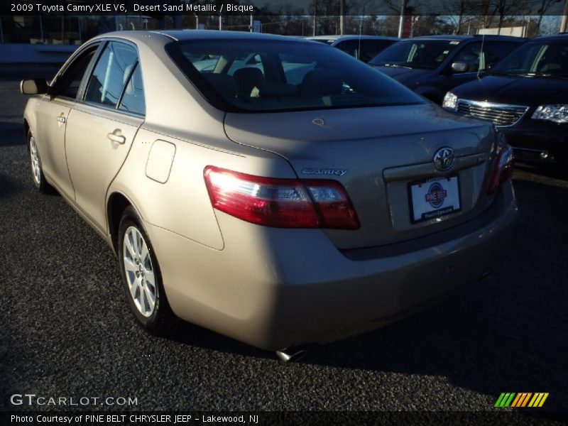 Desert Sand Metallic / Bisque 2009 Toyota Camry XLE V6
