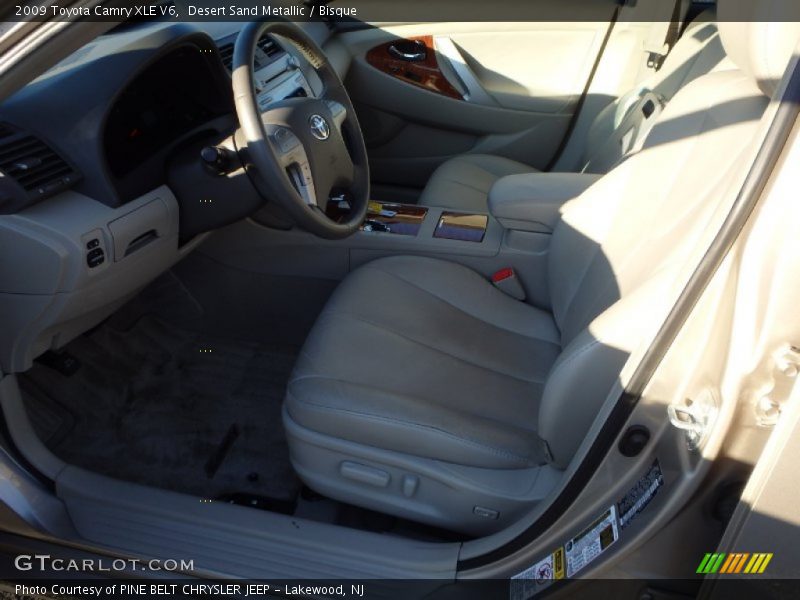 Desert Sand Metallic / Bisque 2009 Toyota Camry XLE V6