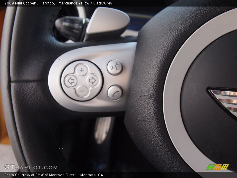 Interchange Yellow / Black/Grey 2009 Mini Cooper S Hardtop