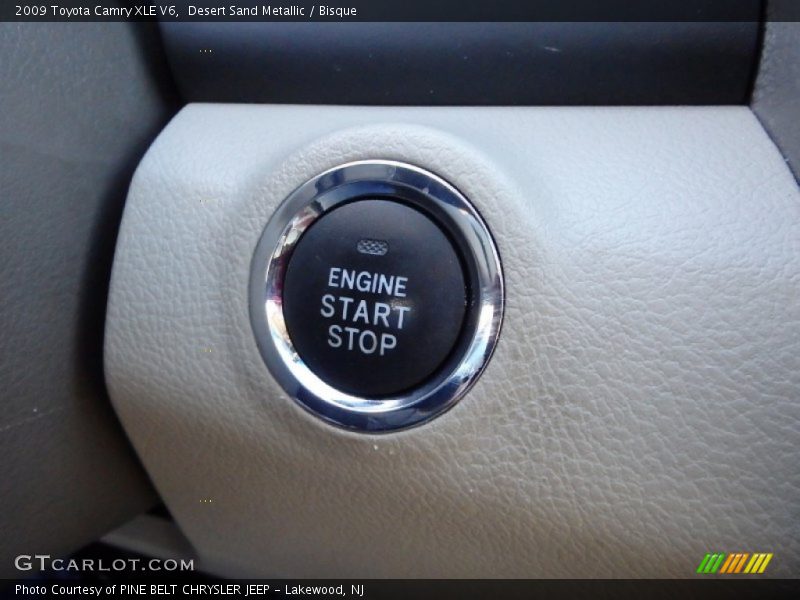 Desert Sand Metallic / Bisque 2009 Toyota Camry XLE V6