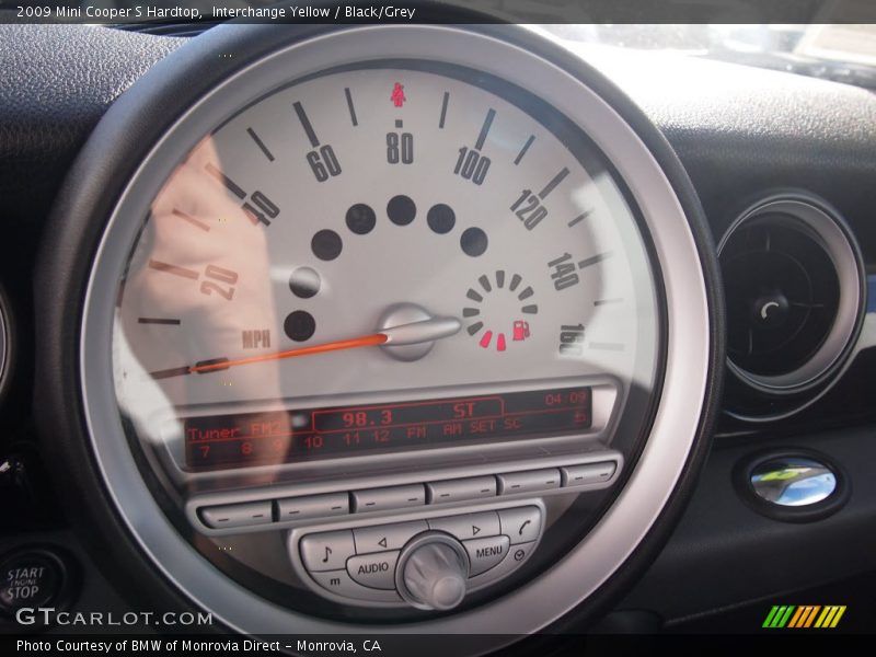 Interchange Yellow / Black/Grey 2009 Mini Cooper S Hardtop