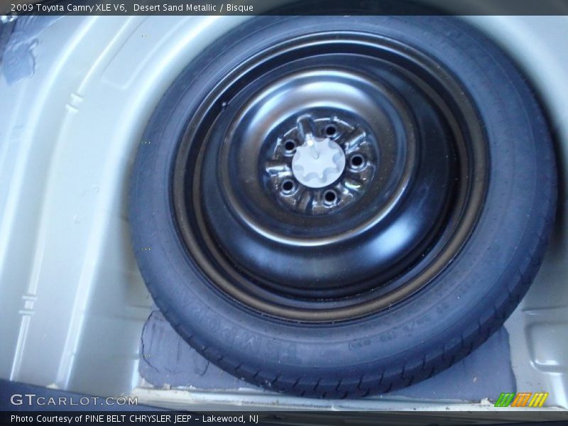 Desert Sand Metallic / Bisque 2009 Toyota Camry XLE V6