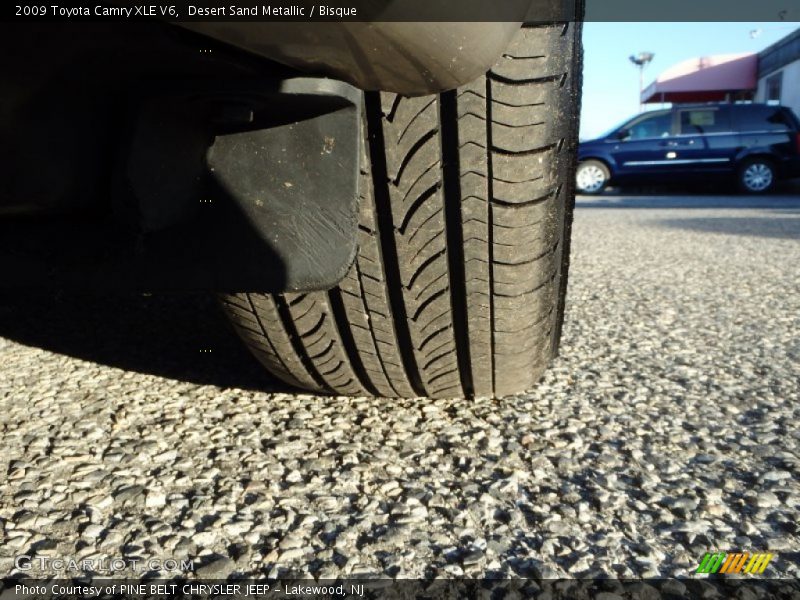 Desert Sand Metallic / Bisque 2009 Toyota Camry XLE V6