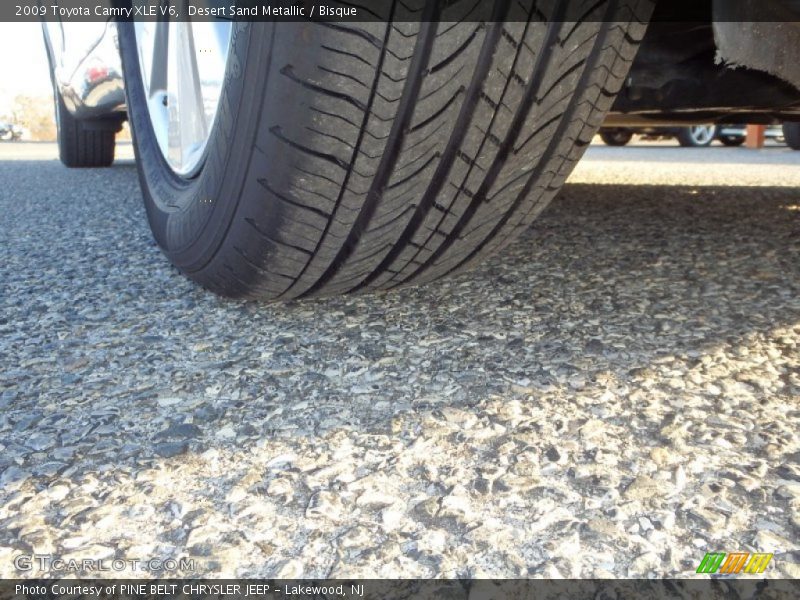 Desert Sand Metallic / Bisque 2009 Toyota Camry XLE V6