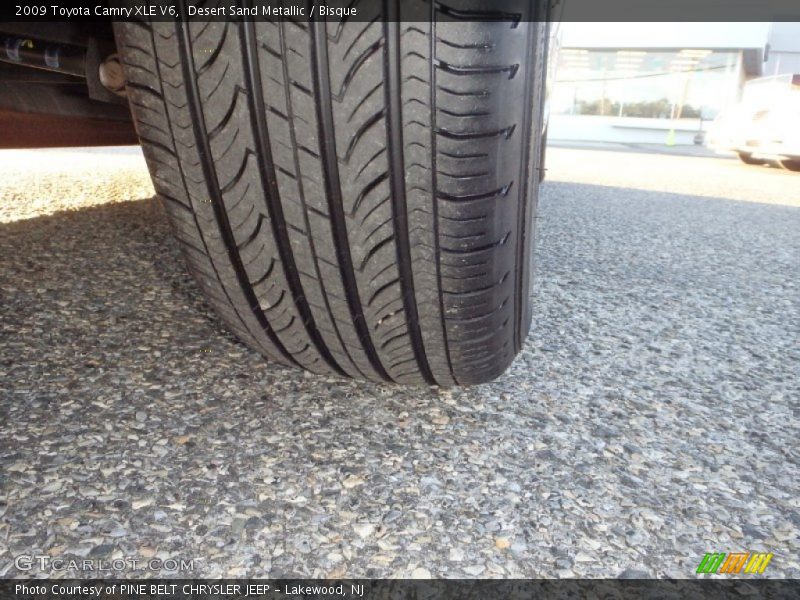 Desert Sand Metallic / Bisque 2009 Toyota Camry XLE V6