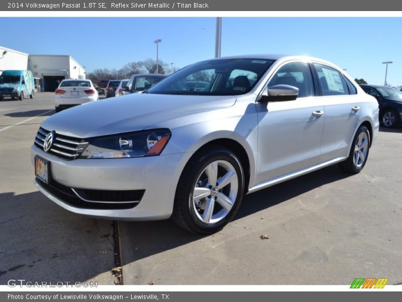 Reflex Silver Metallic / Titan Black 2014 Volkswagen Passat 1.8T SE