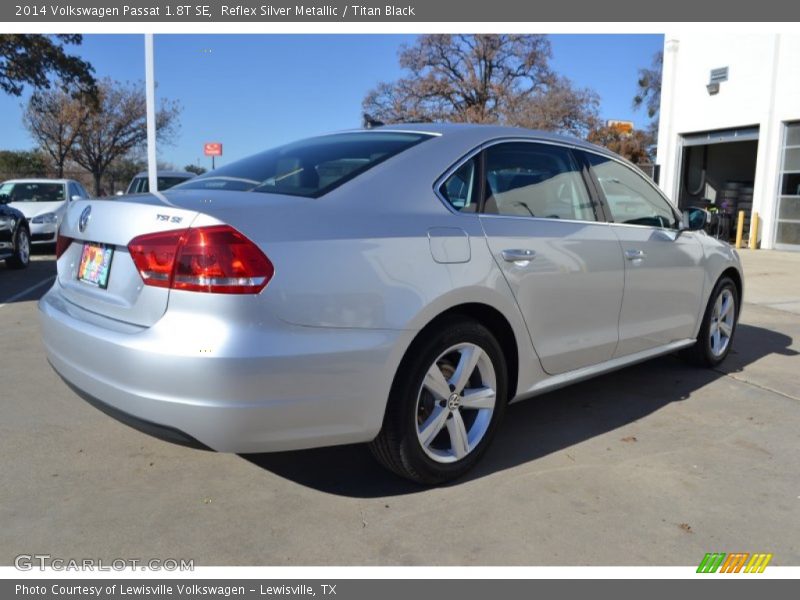 Reflex Silver Metallic / Titan Black 2014 Volkswagen Passat 1.8T SE