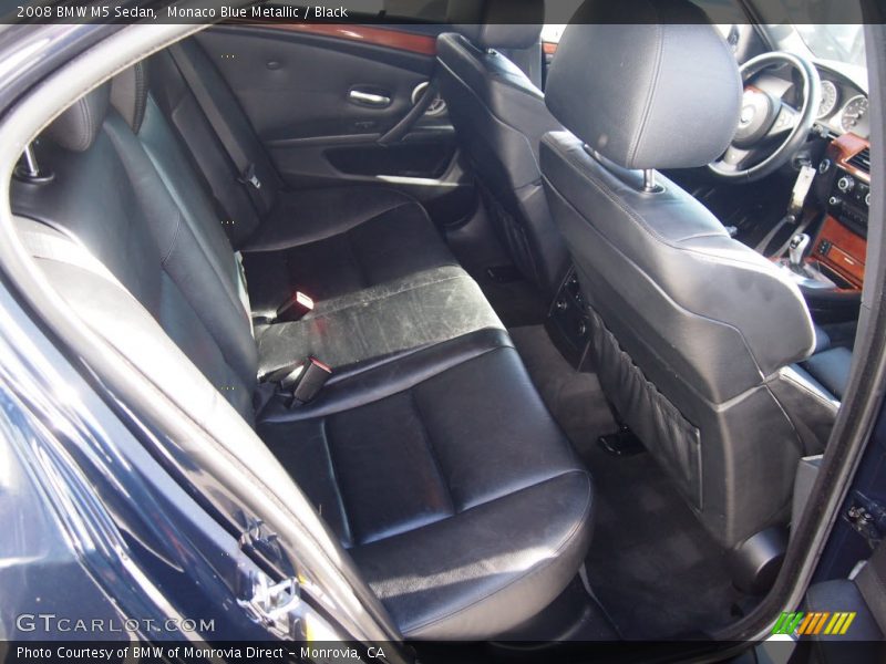 Monaco Blue Metallic / Black 2008 BMW M5 Sedan