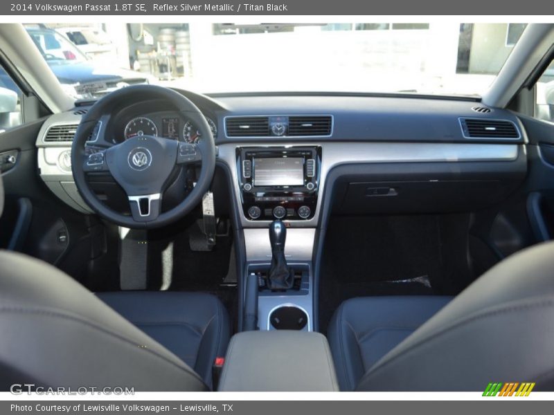 Dashboard of 2014 Passat 1.8T SE