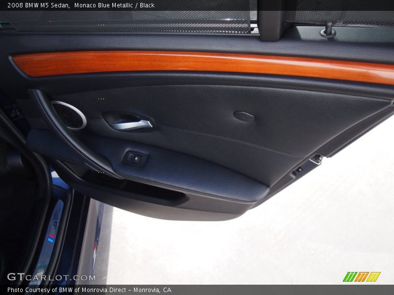 Monaco Blue Metallic / Black 2008 BMW M5 Sedan