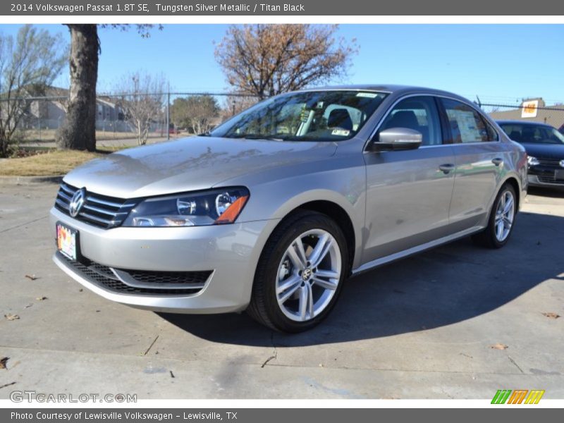 Tungsten Silver Metallic / Titan Black 2014 Volkswagen Passat 1.8T SE