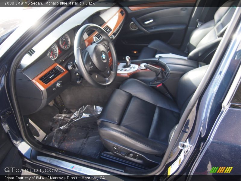  2008 M5 Sedan Black Interior