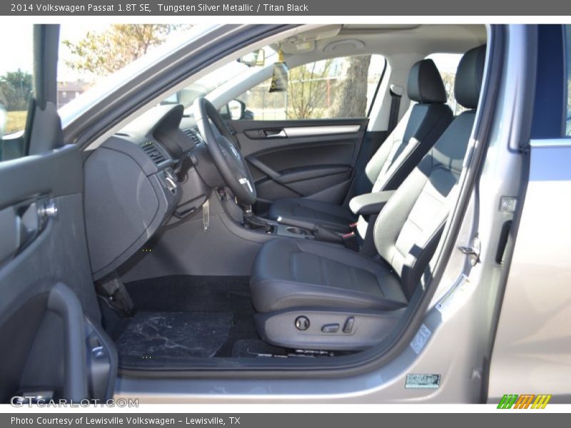 Tungsten Silver Metallic / Titan Black 2014 Volkswagen Passat 1.8T SE