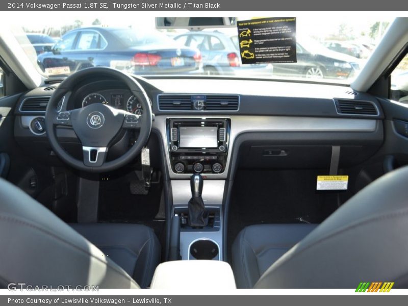Tungsten Silver Metallic / Titan Black 2014 Volkswagen Passat 1.8T SE
