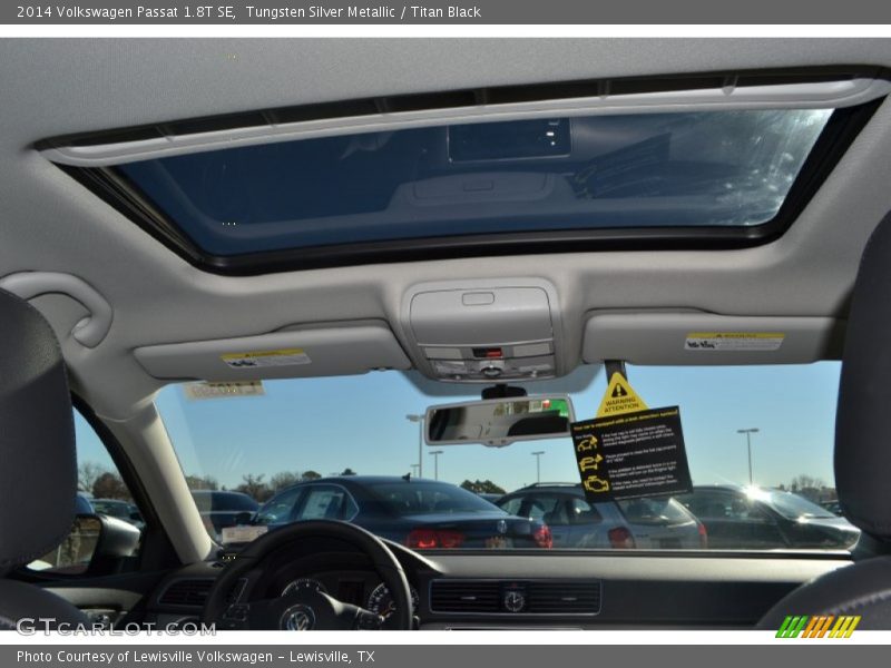 Tungsten Silver Metallic / Titan Black 2014 Volkswagen Passat 1.8T SE
