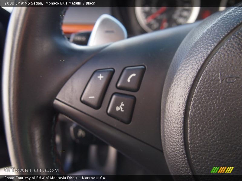 Monaco Blue Metallic / Black 2008 BMW M5 Sedan