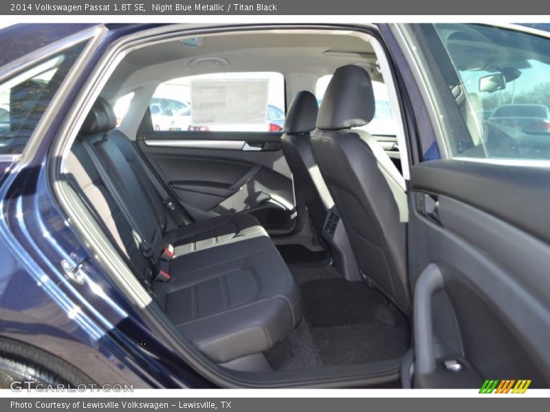 Night Blue Metallic / Titan Black 2014 Volkswagen Passat 1.8T SE